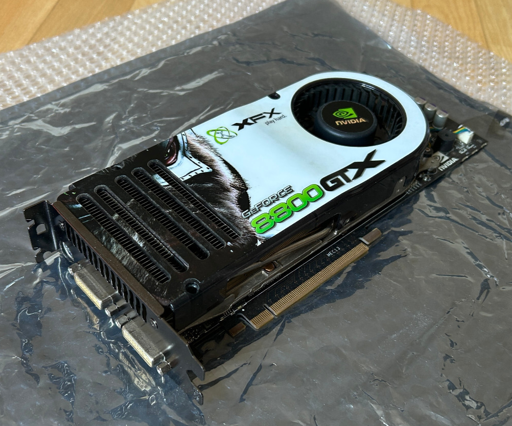 Refurbished] XFX GeForce 8800GTX 768MB GDDR3 PCI-E Graphics Card