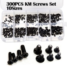 300pcs Flat Head Phillips Screws Set M2 M2.5 M3 Screw Bolts for Laptop Notebook