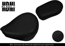 FITS YAMAHA XVS 650 CLASSIC V STAR CUSTOM VINYL SEAT COVER SET BLACK