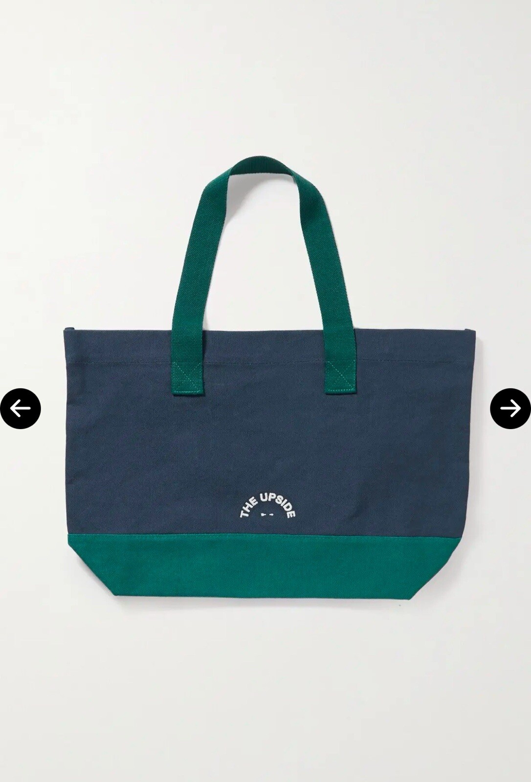 THE UPSIDE Hudson Two-Tone Canvas Tote