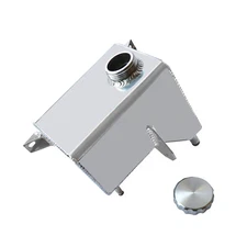 ALUMINIUM COOLANT EXPANSION TANK + CAP FIT LAND ROVER DEFENDER 300  200 TDI V8