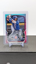 2023 BOWMAN DRAFT LUDWING ESPINOZA AQUA PINK GRADIENT CUBS 17/199