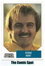 1987 WORLD OF OUTLAWS ~ STEVE KENT #35 ~ RC ROOKIE CARD ~ SPRINT CAR DIRT RACING