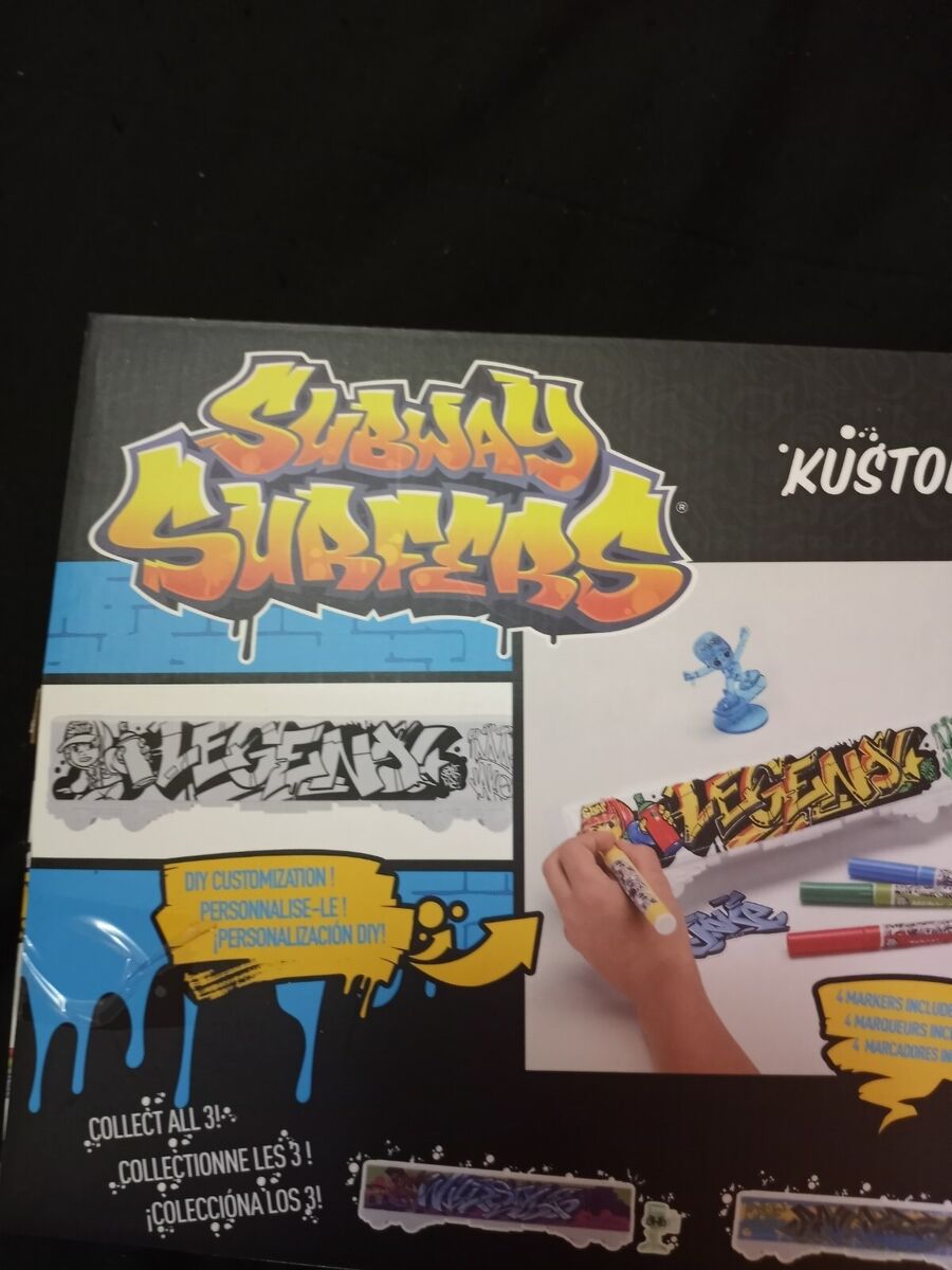 Subway Surfers Kustom Kings Graffiti Train Complete Set 3 Legend Tricky  Beats