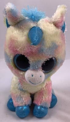 Ty Boo Glubschi Blitz Einhorn Stofftier Kuscheltier Plüschtier 25 cm TySilk 2018