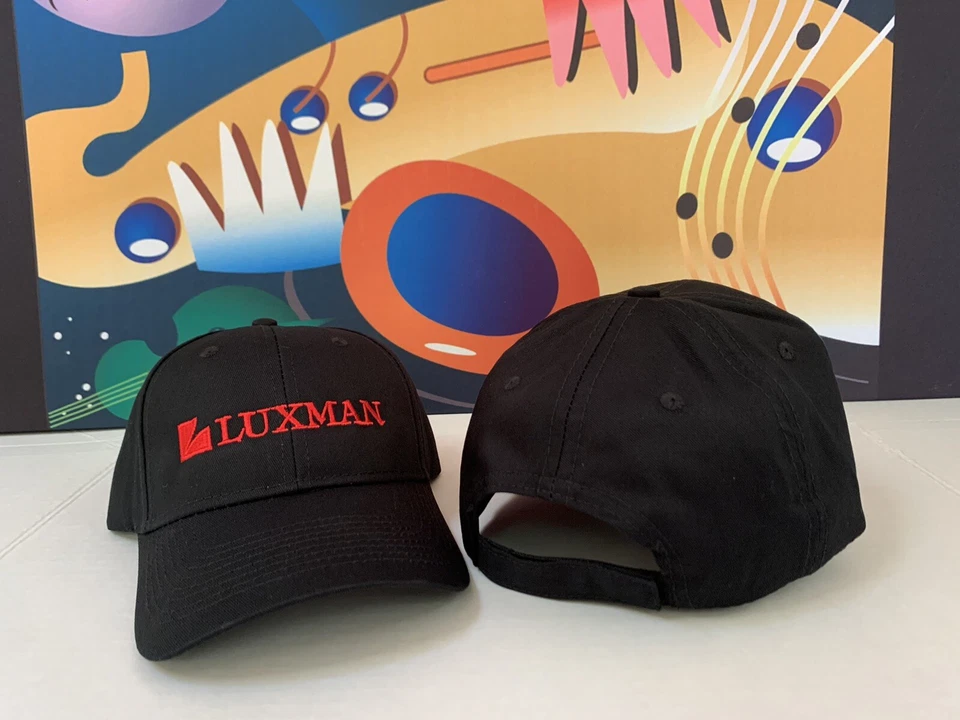LUXMAN CD/SACD Player Quality Embroidered Logo Hat New Adjustable Guaranteed - Image 3 of 4