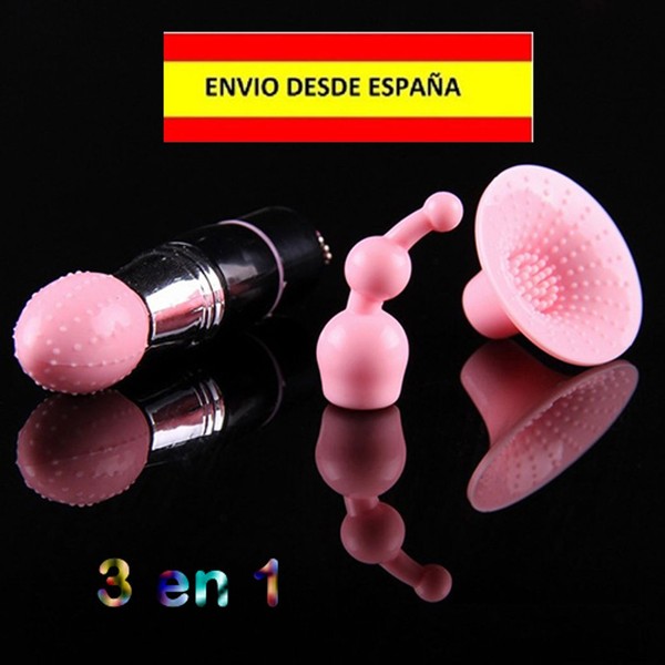 MASAJEADOR PERSONAL VIBRADOR LLAVERO GAYA DISCRETO ADULTOS PUNK 3 EN 1 C�MODO