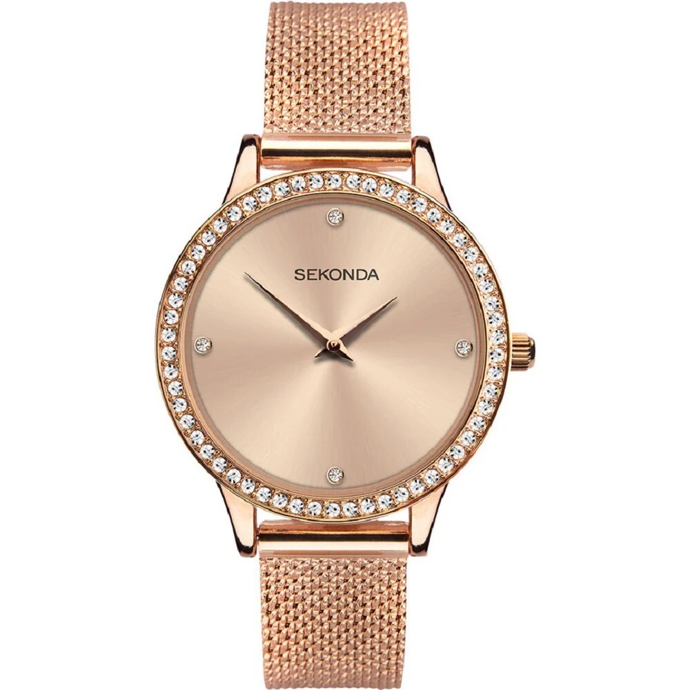 Stainless Steel Mesh Bracelet Sekonda Mesh Watch Ladies Sekonda