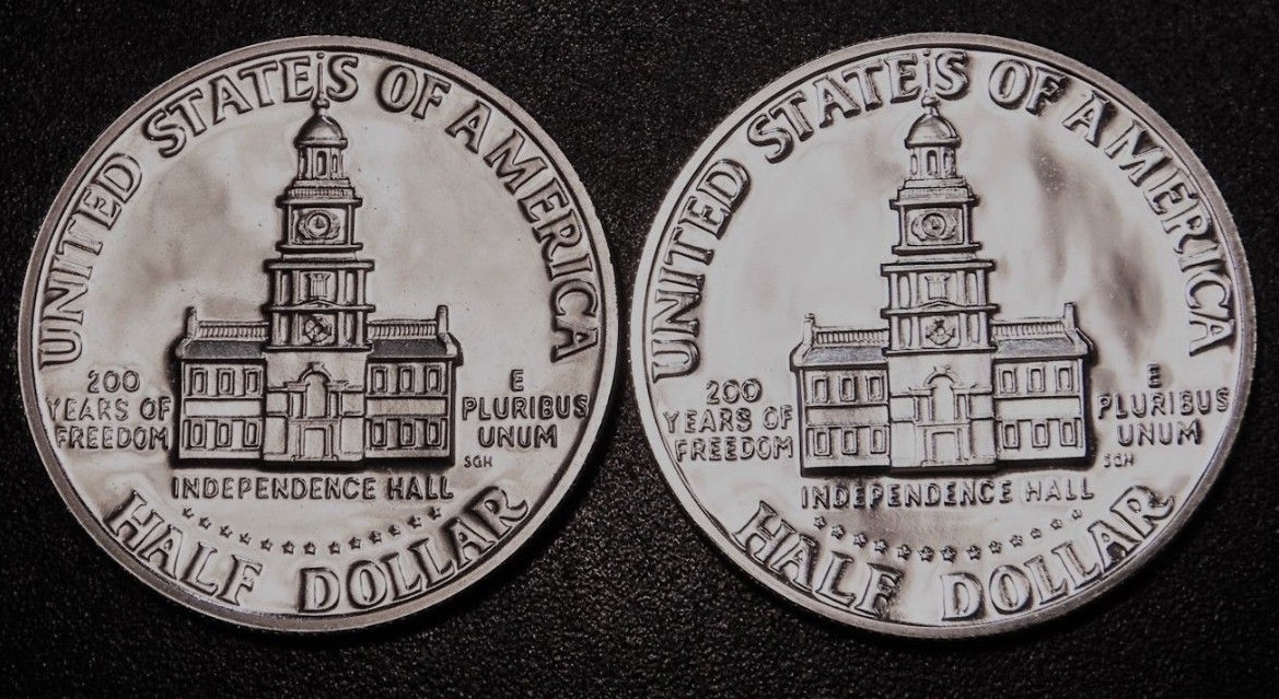 ●Contenda By Birthright 1776-1976 D Bicentennial Quarter Bad Strike Offset Rim