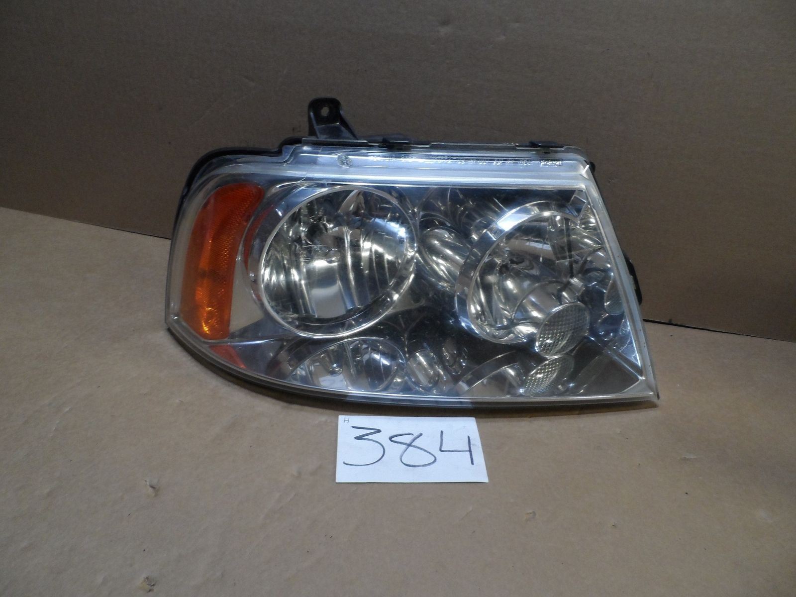 03 04 05 06 Lincoln Navigator PASSENGER Side Headlight Used front Lamp #384-H