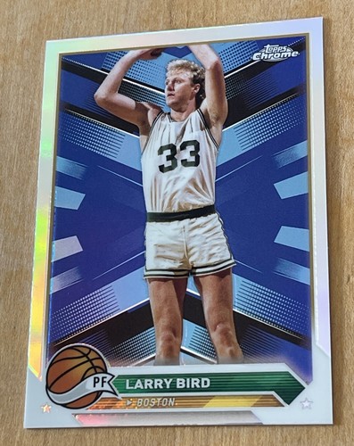 2023-24 Topps Chrome #175 Larry Bird Celtics NBA NM