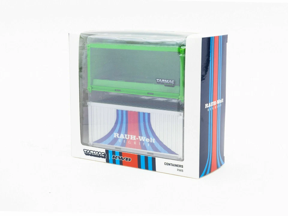 2021 Tarmac Works PARTS64 Set of (2) RWB Shipping Containers ROUGH RHYTHM 1:64 - Image 2 of 4