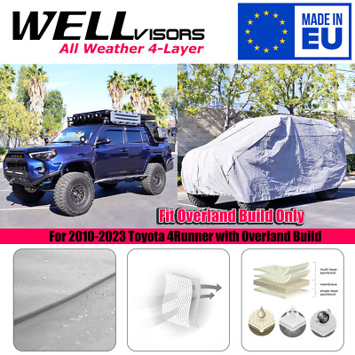 WELLvisors Overland Off-Road Car Cover 3-6898738OF For 2010-2024 Toyota 4Runner