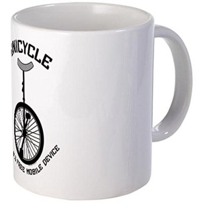 11oz mug Unicycle Mobile Device - White Ceramic Coffee/Tea Cup | eBay