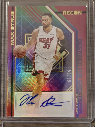 2021-22 Recon MAX STRUS Autograph Destined for Greatness RAINBOW - 6 AUTO CARDS! - Picture 4 of 8