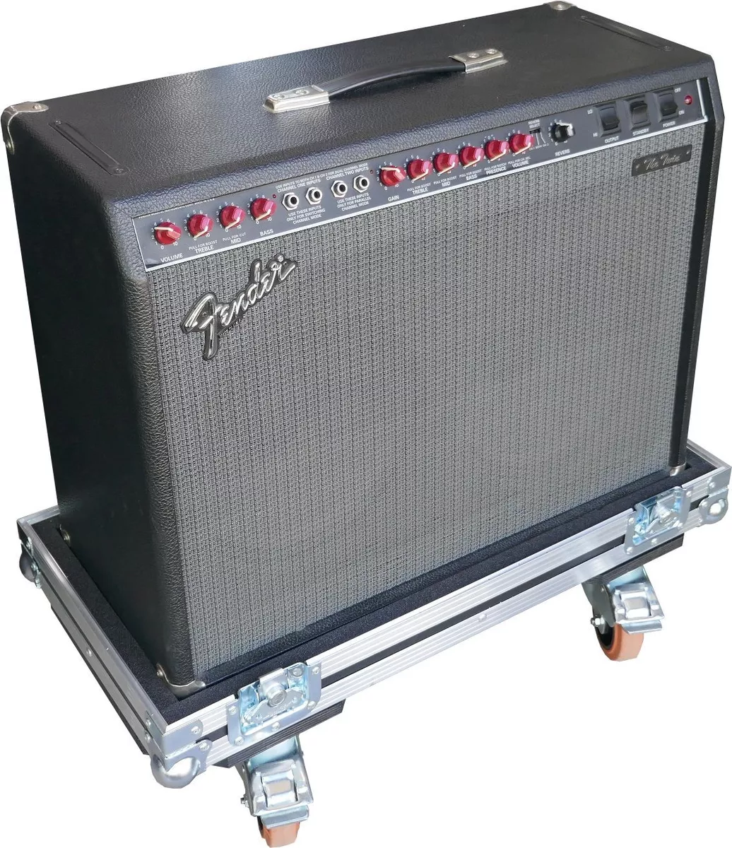 Fender The Twin 'Red Knob' Combo Amp Swan Flight Case (Hex)