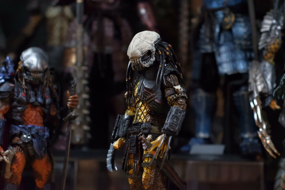 necaプレデター用カスタムマスク Custom 1/4 Elite Predator Mask For Neca Jungle Hunter