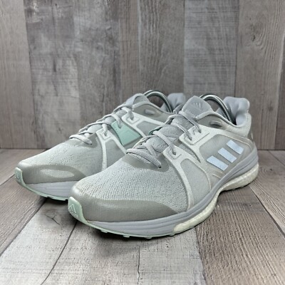 Adidas Supernova Sequence 9 Women's Size 10 Running Shoes Sneakers Gray AQ3552