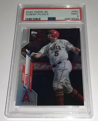 2020 Topps On Demand 3D #497 Albert Pujols Card Graded PSA 9 Mint - 第 1/2 張圖片