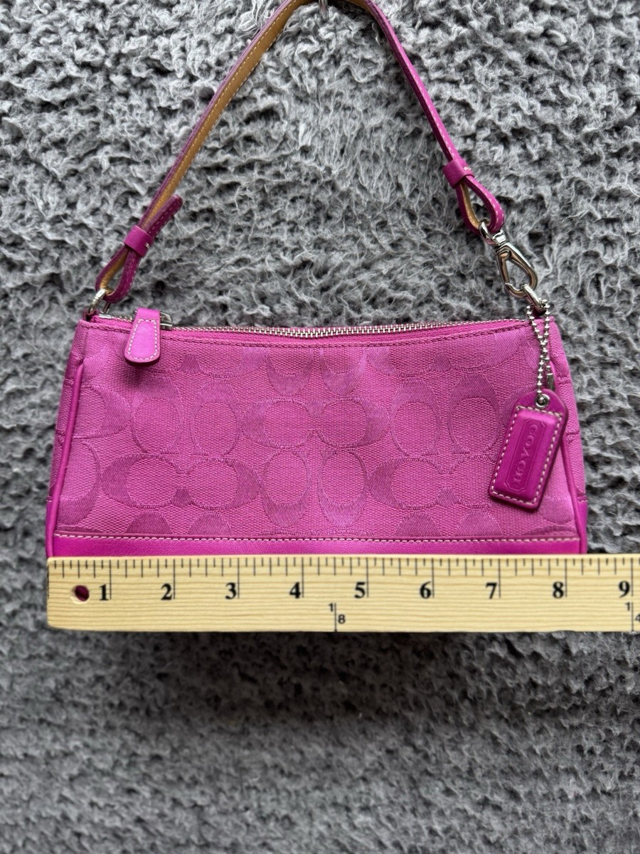 Vintage Coach Hamptons Demi Shoulder Bag Baguette Clutch