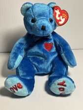 TY Beanie Baby DAD-e the Bear Internet Exclusive 2002
