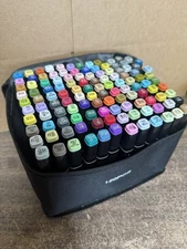 Alcohol Markers, 120 Colors Dual Tip Permanent Art Markers for Drawing,for Ki...