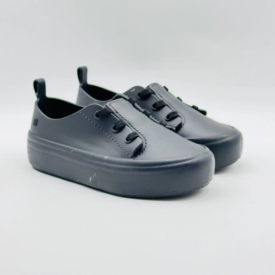Mini Melissa Zapatos Niñas 10C Negro Jalea Tenis Ballet Planos Ultra Niña Zapatos Foto 2 de 4