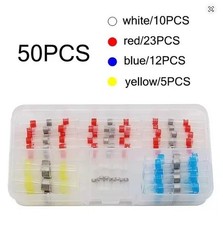 500/200PCS Waterproof Solder Stick Seal Sleeve Heat Shrink Butt Wire Connectors