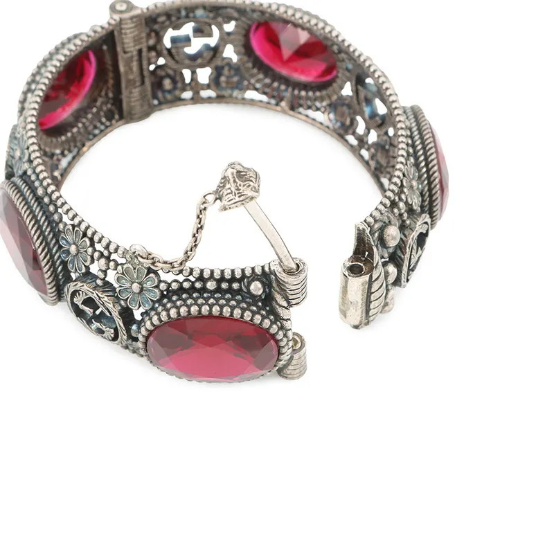 Gucci Bracelet Interlocking Flower Bangle 17 Ston… - image 5