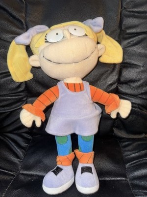 Vintage Rugrats Angelica stehende Plüschpuppe. Nickelodeon 97 Sammlerstück