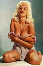 Jayne Mansfield Sensual 4x6 Picture Celebrity Print