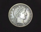 HS&C: 1915 Barber Quarter XF - US Coin