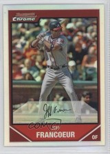 2007 Bowman Chrome Refractor Jeff Francoeur #112 0m8