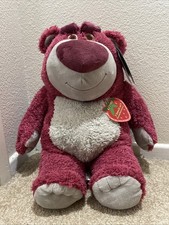 NEW with tags Authentic Disney Store Lotso Scented Plush Toy Story 13'' Bear