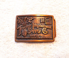 CLASSIC BELT BUCKLE TRACTOR IMPLMENT SUPPLY CO SPEC CAST LIMITED EDIT 1617 BB14
