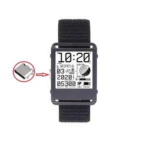 ESP32 Open Source V2.0 Affichage d'écran E-ink Smart Watch Ultra-low Power Watch
