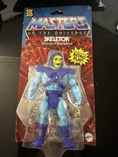 Masters of the Universe Origins Skeletor Action Figure  2020 Retro New w  Comic