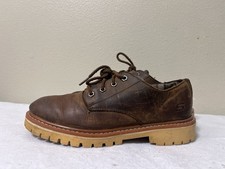 VTG Y2K 90s Skechers Womens 9 BROWN Jammers Chunky Platform Oxford Shoes