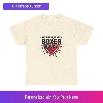 Custom Boxer Pet Lover Shirt Personalized Name Unisex Mens Womens Easter Gift