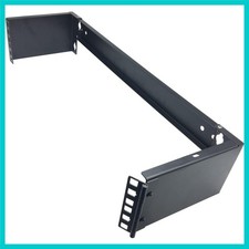 2U Cold Rolled Steel Wall Mount Rack - 19" Equipment - Effortless Access  Setup