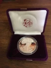 1987-S American Silver Eagle 1 Troy Oz Proof With Box and COA