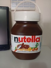 Maxi Barattolone Nutella 5kg  Da Esposizione Vuoto