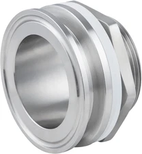 2" Tri Clamp Bulkhead Compression Fittings,Stainless Steel 304 Homebrew Kettle W