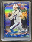 2025 Panini Prizm Josh Allen Black & Blue Checker #167 Bills
