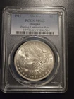 1921 MS63 PCGS MINT ERROR $1 Morgan Silver Dollar  PEELING LAMINATION REV