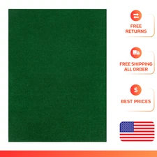 6'x8' Green Artificial Grass Rug - Durable & Versatile Turf Mat