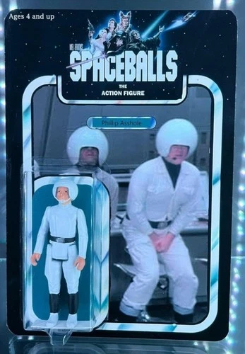 Custom Spaceballs Pvt. Phillip A**hole - Kenner Style Action Figure Kit