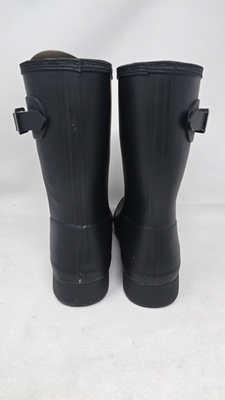 HUNTER Original Tour Short Packable Rain Boots Black 10 M