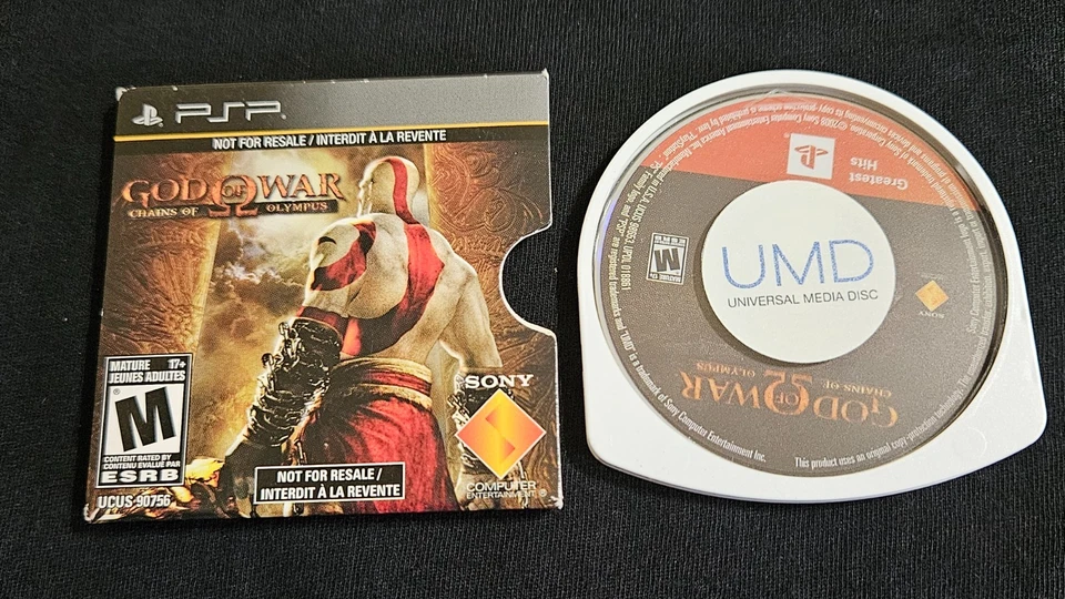 God of War: Chains of Olympus - Sony PSP - Not For Resale NFR Tested New - Image 3 of 3