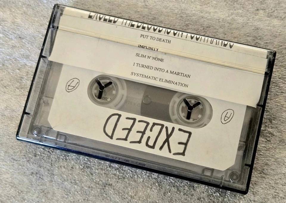 EXCEED The Blood Is On Your Hands 1996 Demo Tape - Rare Groove Thrash Metal - Image 2 of 2